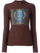 Jean Paul Gaultier Vintage 1995/96 'laser Cut' Top, Women's, Size: Medium, Brown