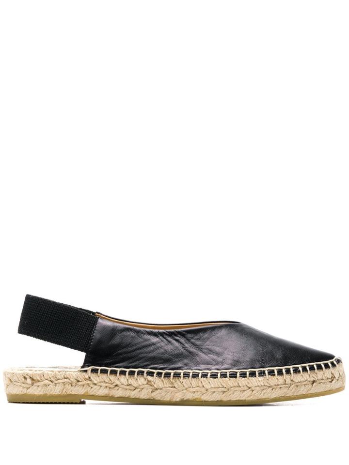 Paloma Barceló Slingback Espadrilles - Black