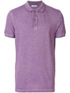 Tomas Maier Piquet Polo - Pink & Purple