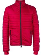 Rossignol Contrast Stripe Sleeve Padded Jacket, Men's, Size: Medium, Red, Polyamide/polyester