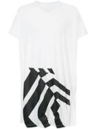 Nil0s Stripe Detail T-shirt - White