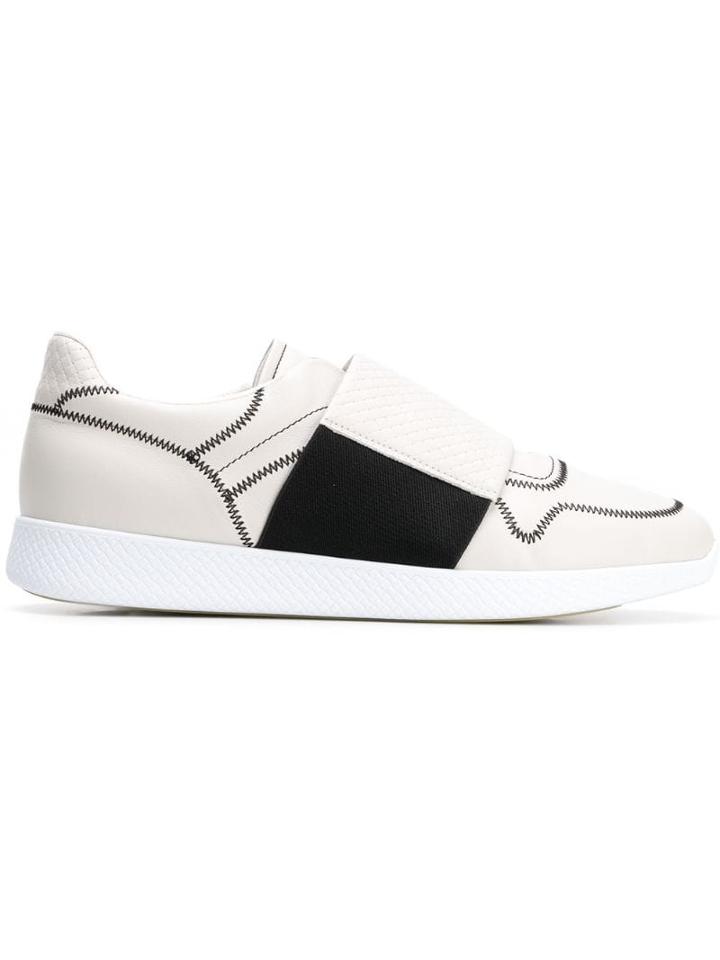 Bottega Veneta Strap Slip On Sneakers - Neutrals