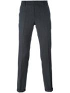 Dondup 'gaubert' Tailored Trousers, Men's, Size: 32, Grey, Spandex/elastane/virgin Wool