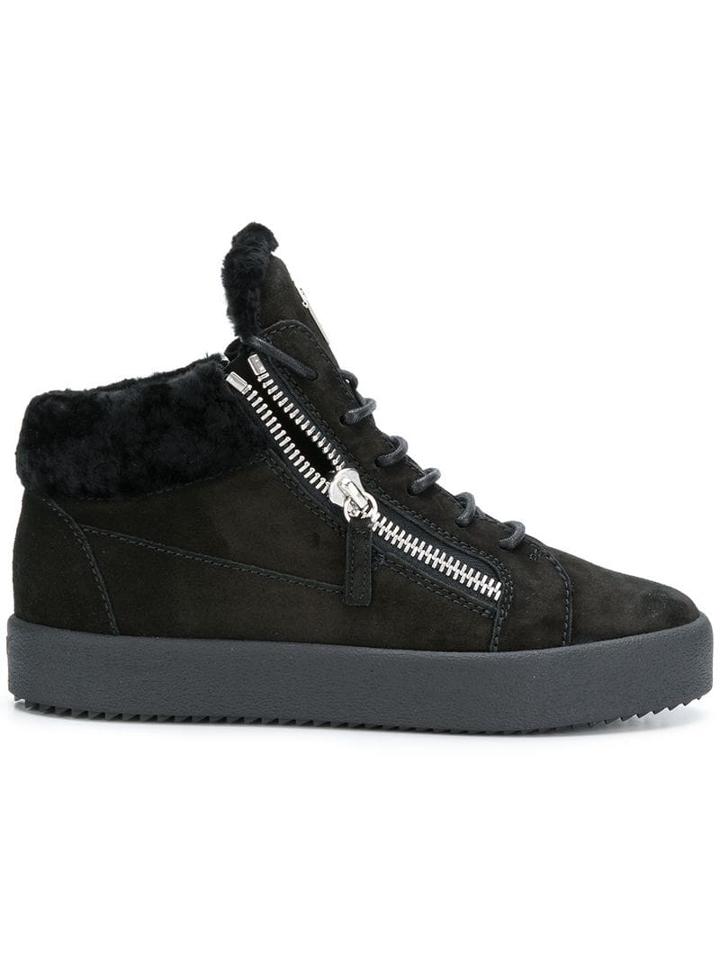 Giuseppe Zanotti Kriss Mid-top Sneakers - Black