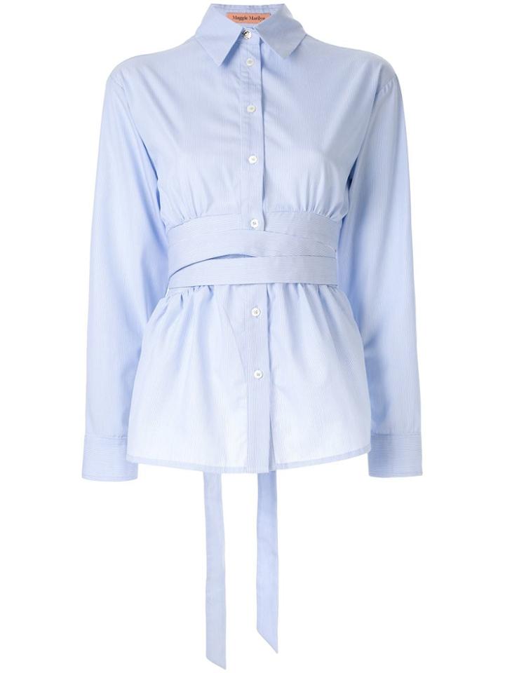 Maggie Marilyn Choose Your Direction Shirt - Blue