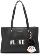 Love Moschino Love Logo Shoulder Bag - Black