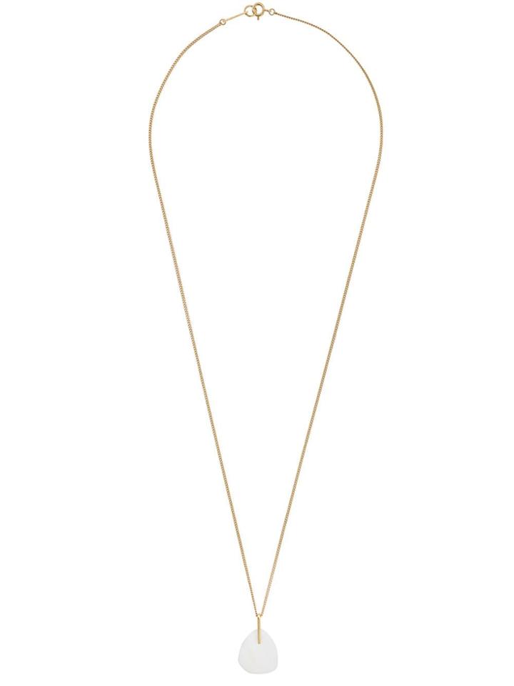 Isabel Marant Shell Pendant Necklace - Gold
