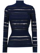 À La Garçonne Long Sleeved Ana Ruga Blousa - Blue
