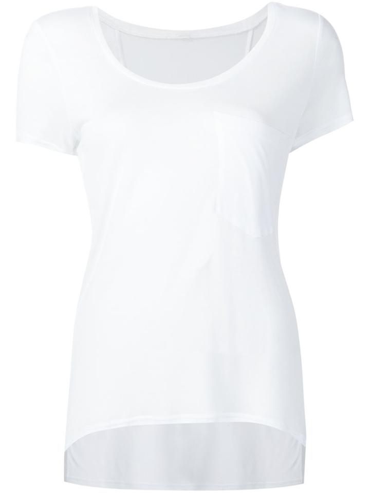 Alo Basic T-shirt, Women's, Size: Large, White, Modal
