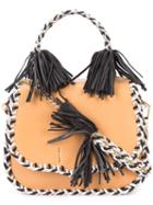 Rebecca Minkoff - Braided Fringed Crossbody Bag - Women - Leather - One Size, Women's, Brown, Leather