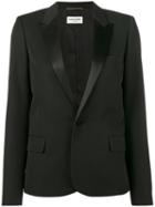 Tuxedo Jacket - Women - Silk/cotton/polyester/virgin Wool - 40, Black, Silk/cotton/polyester/virgin Wool, Saint Laurent