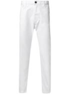 Bassike 'stretch Universal Ii' Jeans, Men's, Size: Large, White, Organic Cotton