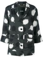 Diesel - Star Detail Blouse - Women - Polyester/viscose - S, Women's, Green, Polyester/viscose