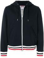 Moncler Gamme Bleu Zipped Hooded Jacket - Blue