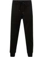 Attachment Cropped Drawstring Track Pants - Black