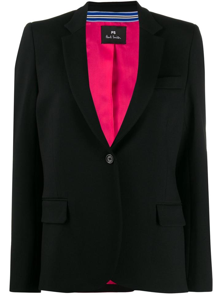 Ps Paul Smith One-button Blazer - Black