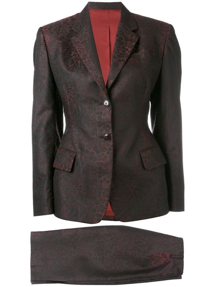 Jean Paul Gaultier Pre-owned Jacquard Skirt Suit - Red
