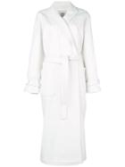 Eleventy Belted Robe Coat - Nude & Neutrals