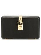 Dolce & Gabbana 'dolce' Box Clutch - Black