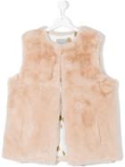 Yves Salomon Enfant Classic Gilet - Nude & Neutrals