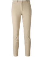 Joseph Slim-fit Trousers, Women's, Size: 44, Nude/neutrals, Viscose/cotton/spandex/elastane