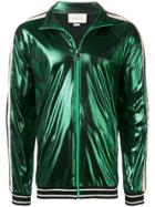 Gucci Oversize Laminated Jersey Jacket - Green