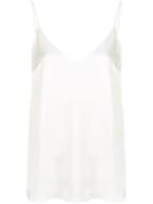 Racil Satin V-neck Cami - Neutrals