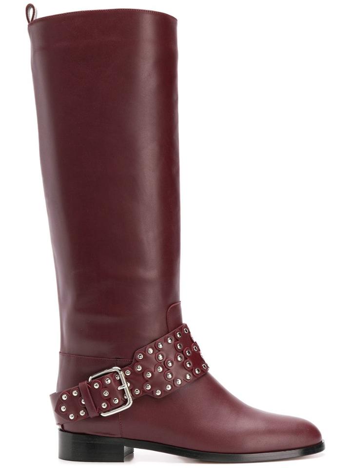 Red Valentino Studded Buckle Boots