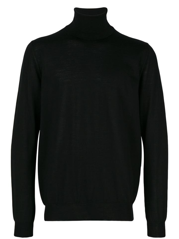 Lanvin Classic Turtle Neck Jumper - Black