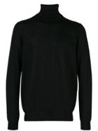Lanvin Classic Turtle Neck Jumper - Black