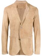 Desa 1972 Slim-fit Button Blazer - Neutrals