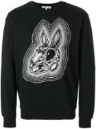 Mcq Alexander Mcqueen Bunny Be Here Now Sweatshirt - Black