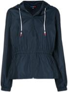 Tommy Hilfiger Hooded Zipped Jacket - Blue