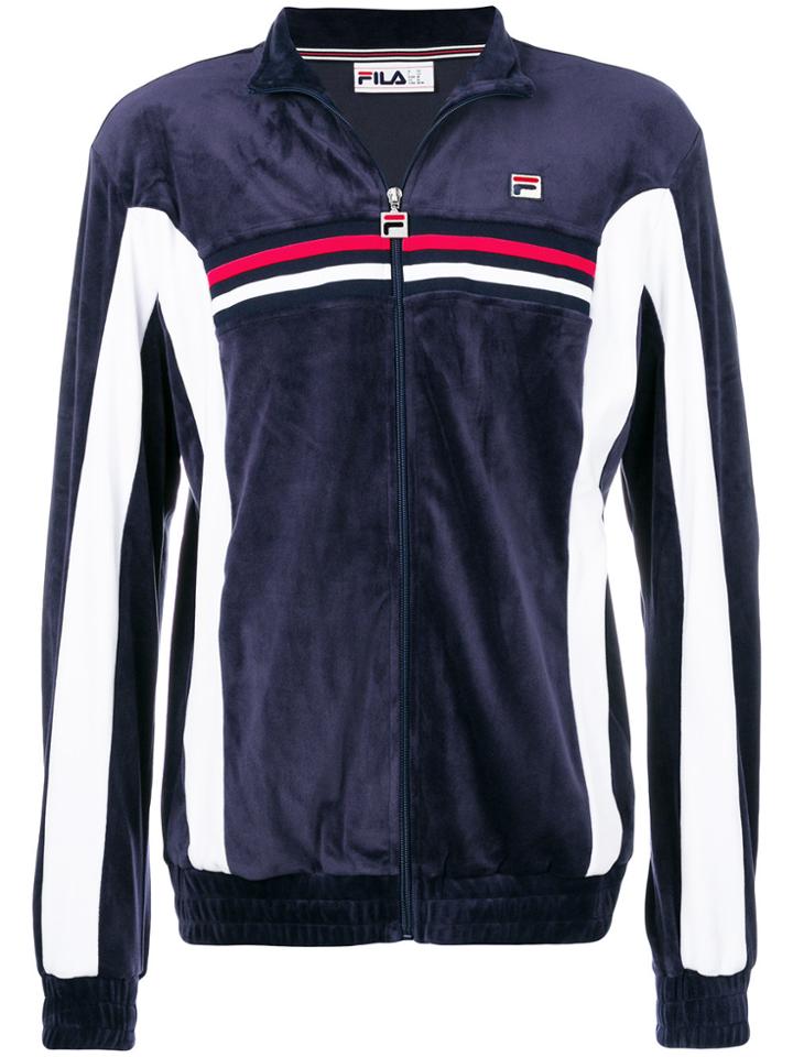 Fila Verita Zip Up Sweatshirt - Blue