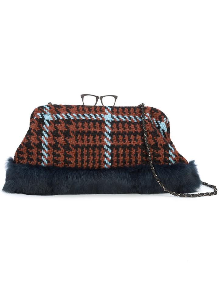 Maria La Rosa Glasses Lapin Bag - Red