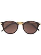 Boucheron Round-frame Sunglasses - Brown