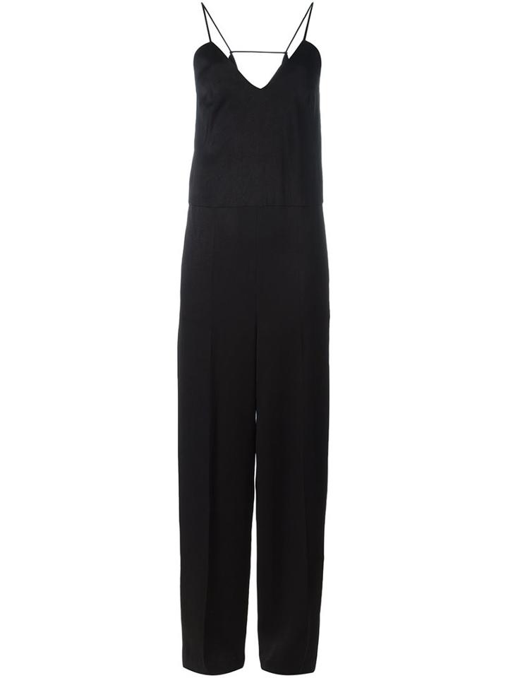 Erika Cavallini 'luann' Jumpsuit, Women's, Size: 42, Black, Acetate/polyester