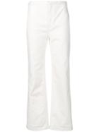 Carven Cropped Trousers - White