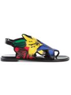 Pierre Hardy 'lily' Sandals - Multicolour