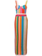 Moschino Knitted Long Dress - Pink