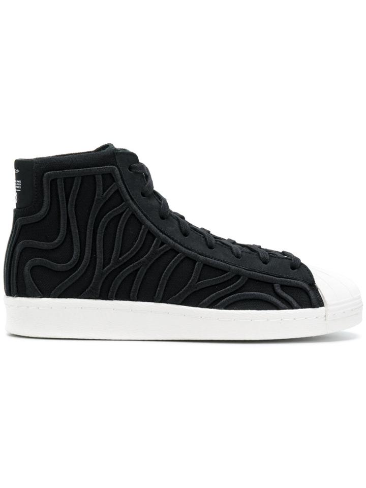 Y-3 Shishu Super Sneakers - Black