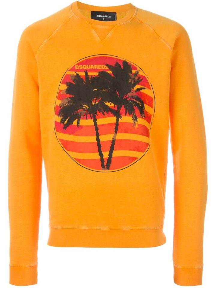 Dsquared2 Palm Tree Print Sweatshirt