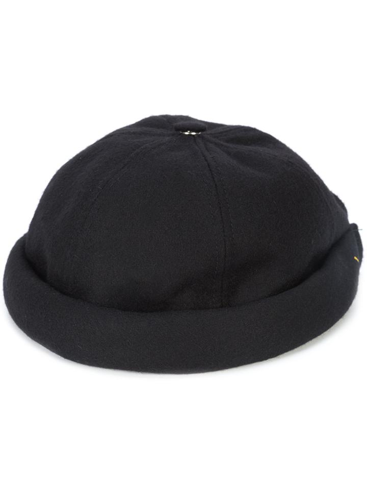 Beton Cire Roll Up Cap - Black