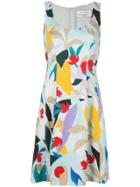 Prabal Gurung Flared Sleeveless Dress - Blue