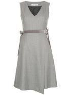 Guild Prime Ribbon Detail Dress - Grey