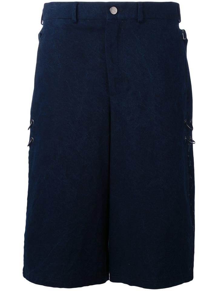 Damir Doma - Poel Shorts - Men - Cotton - M, Blue, Cotton