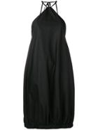 P.a.m. Open Back Halterneck Dress - Black