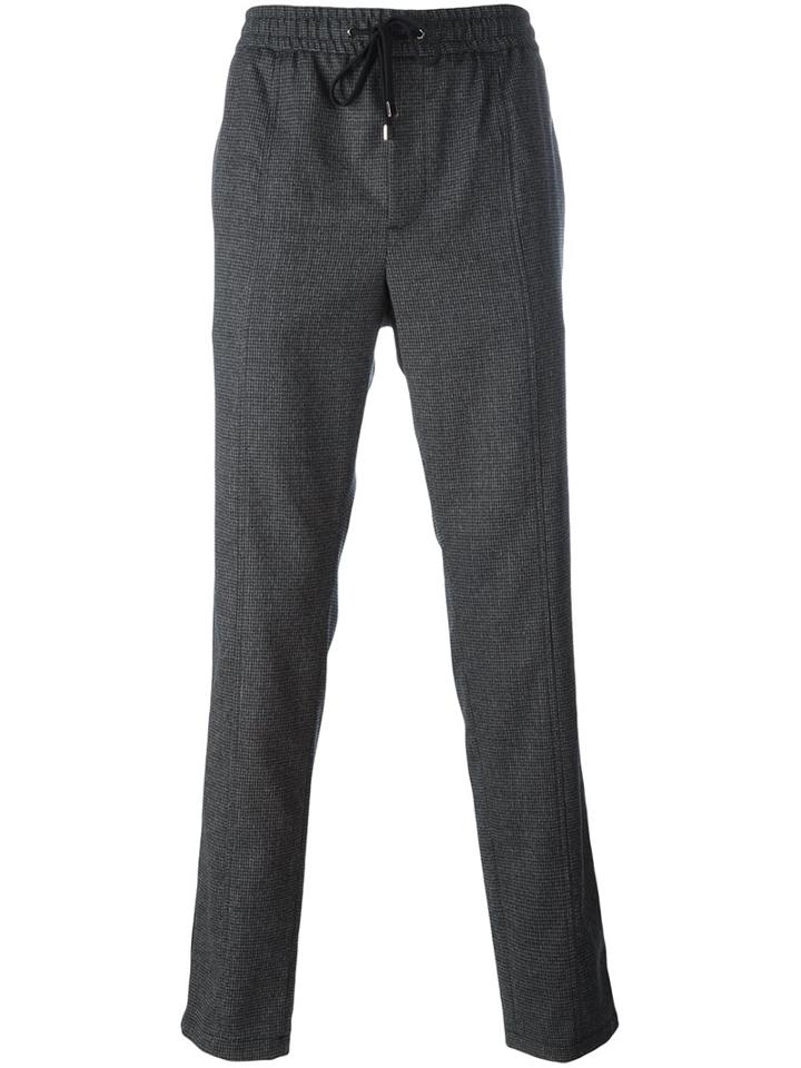 Dolce & Gabbana Houndstooth Pattern Pants