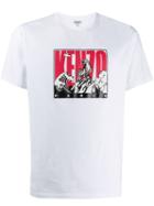 Kenzo Tiger Mountain Print T-shirt - White