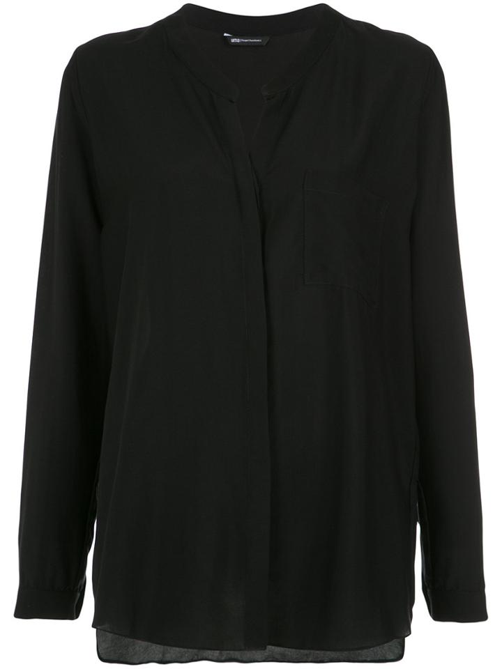 Uma Raquel Davidowicz Collarless Shirt - Black